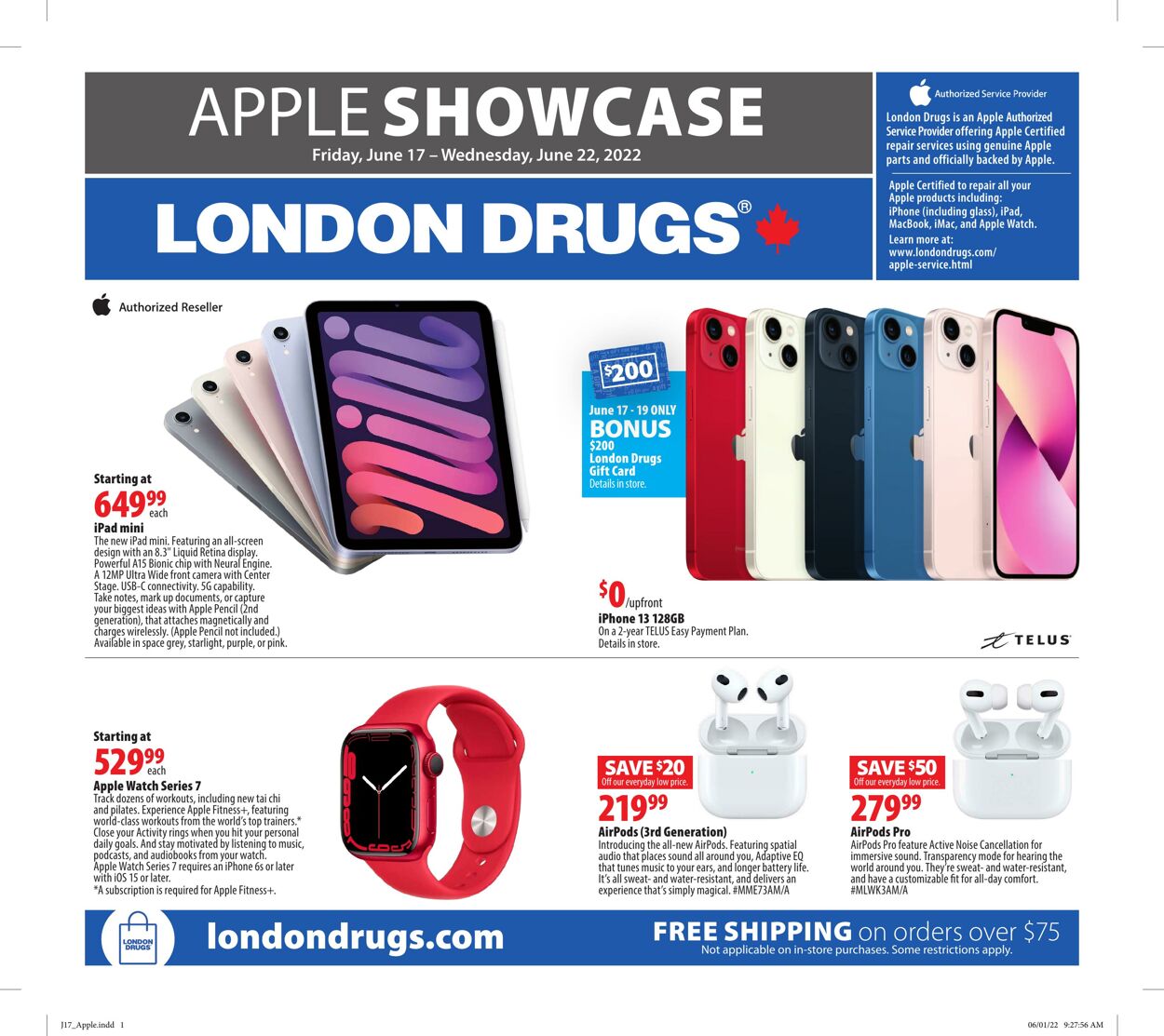 Circulaire London Drugs 17.06.2022 - 22.06.2022
