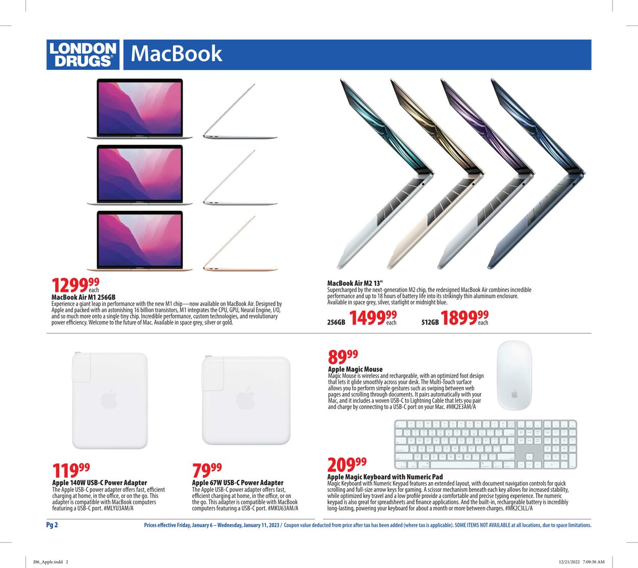 Circulaire London Drugs 06.01.2023 - 11.01.2023