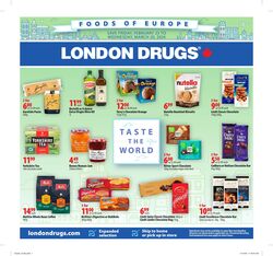 Circulaire London Drugs 23.02.2024 - 20.03.2024