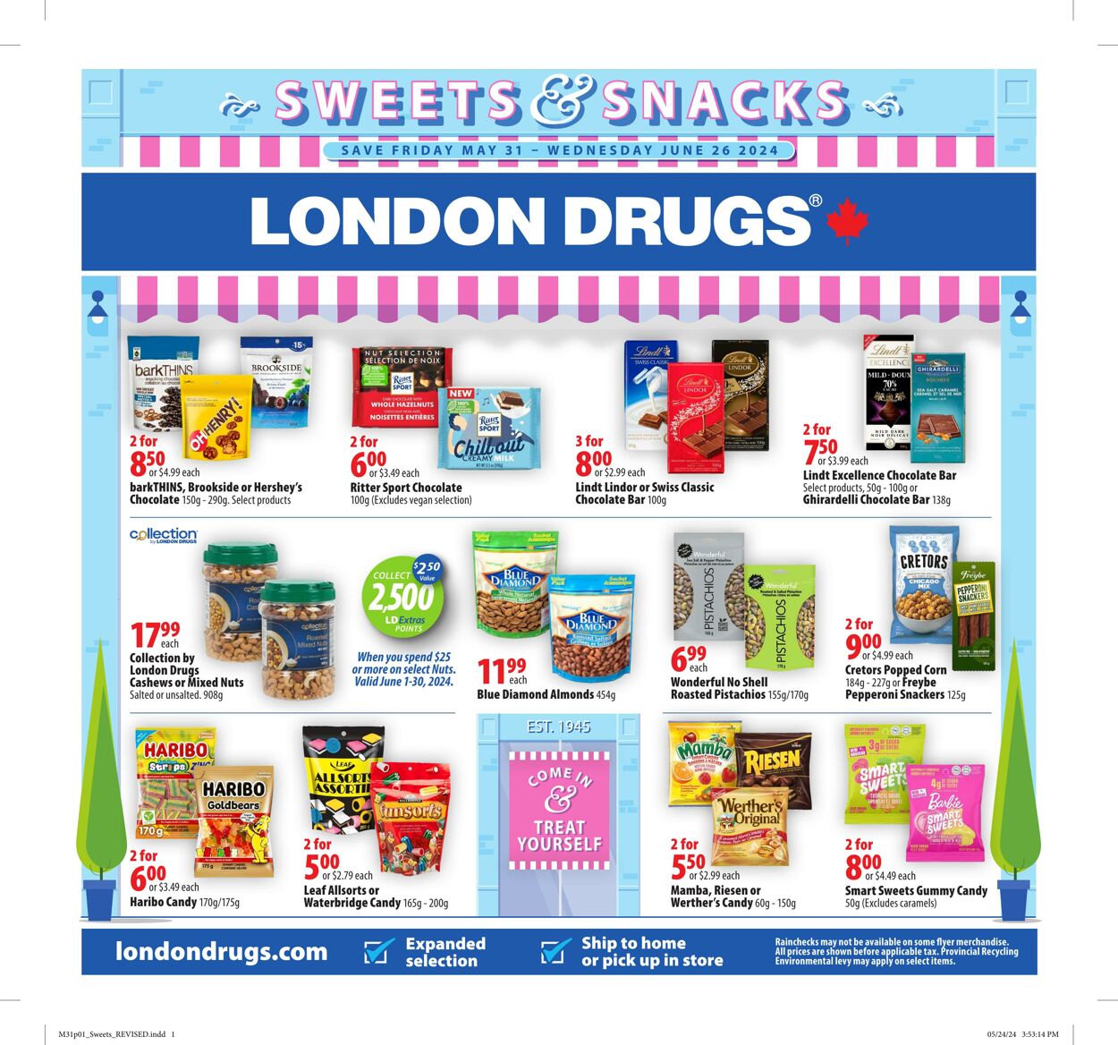 Circulaire London Drugs 31.05.2024 - 26.06.2024