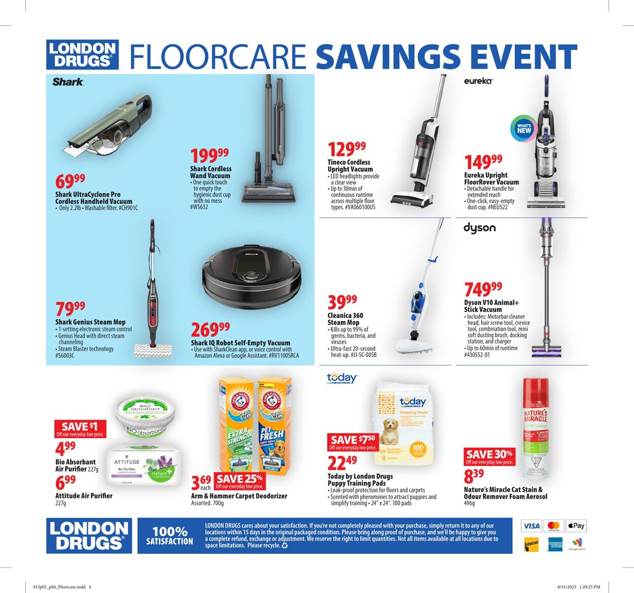 Circulaire London Drugs 15.09.2023 - 04.10.2023