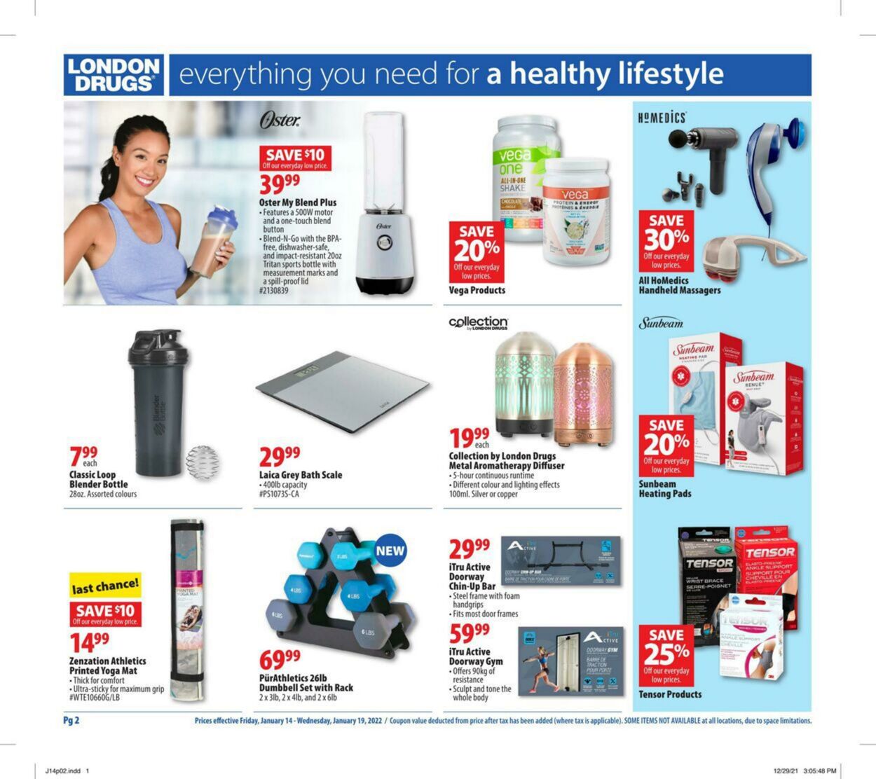 Circulaire London Drugs 14.01.2022 - 19.01.2022