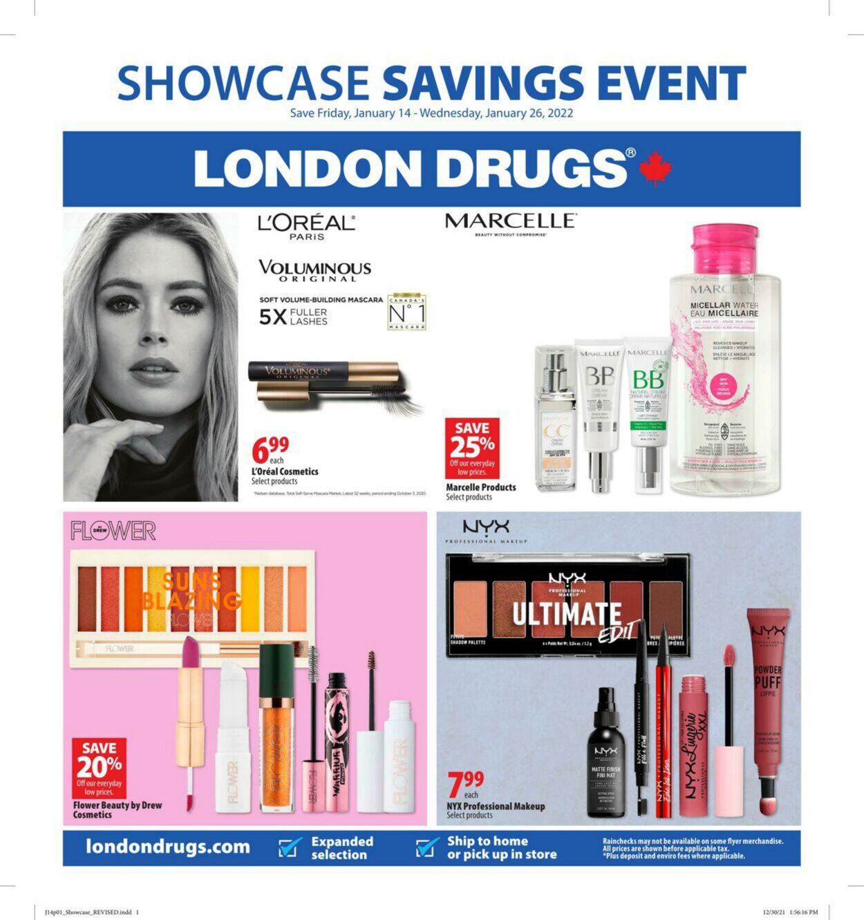 Circulaire London Drugs 14.01.2022 - 26.01.2022