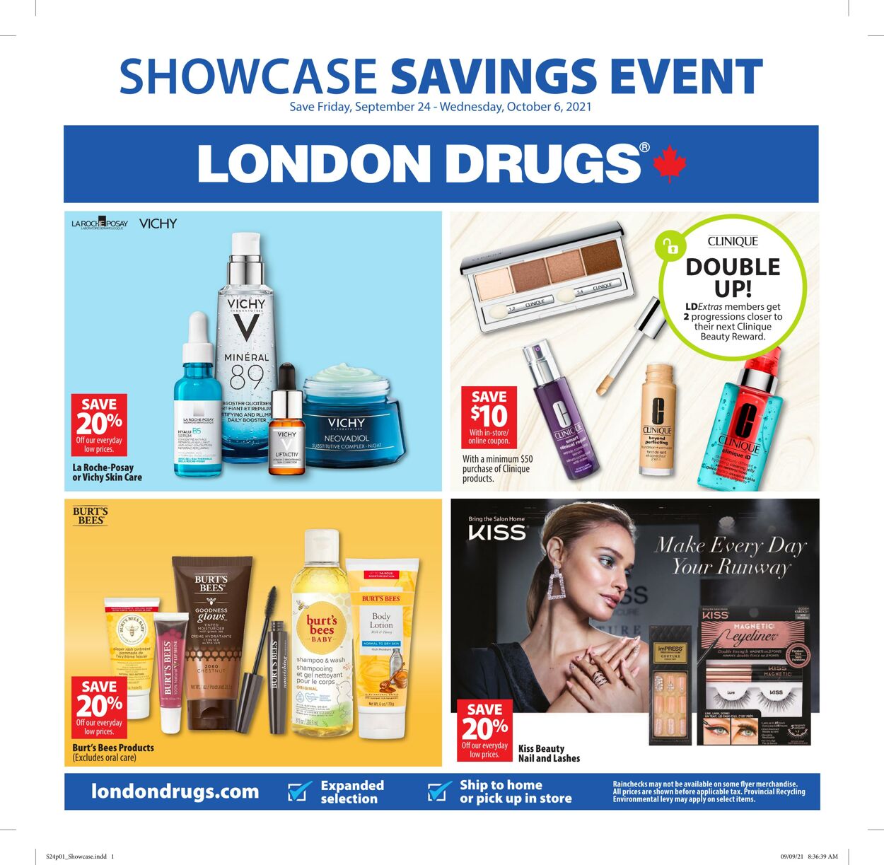 Circulaire London Drugs 24.09.2021 - 06.10.2021