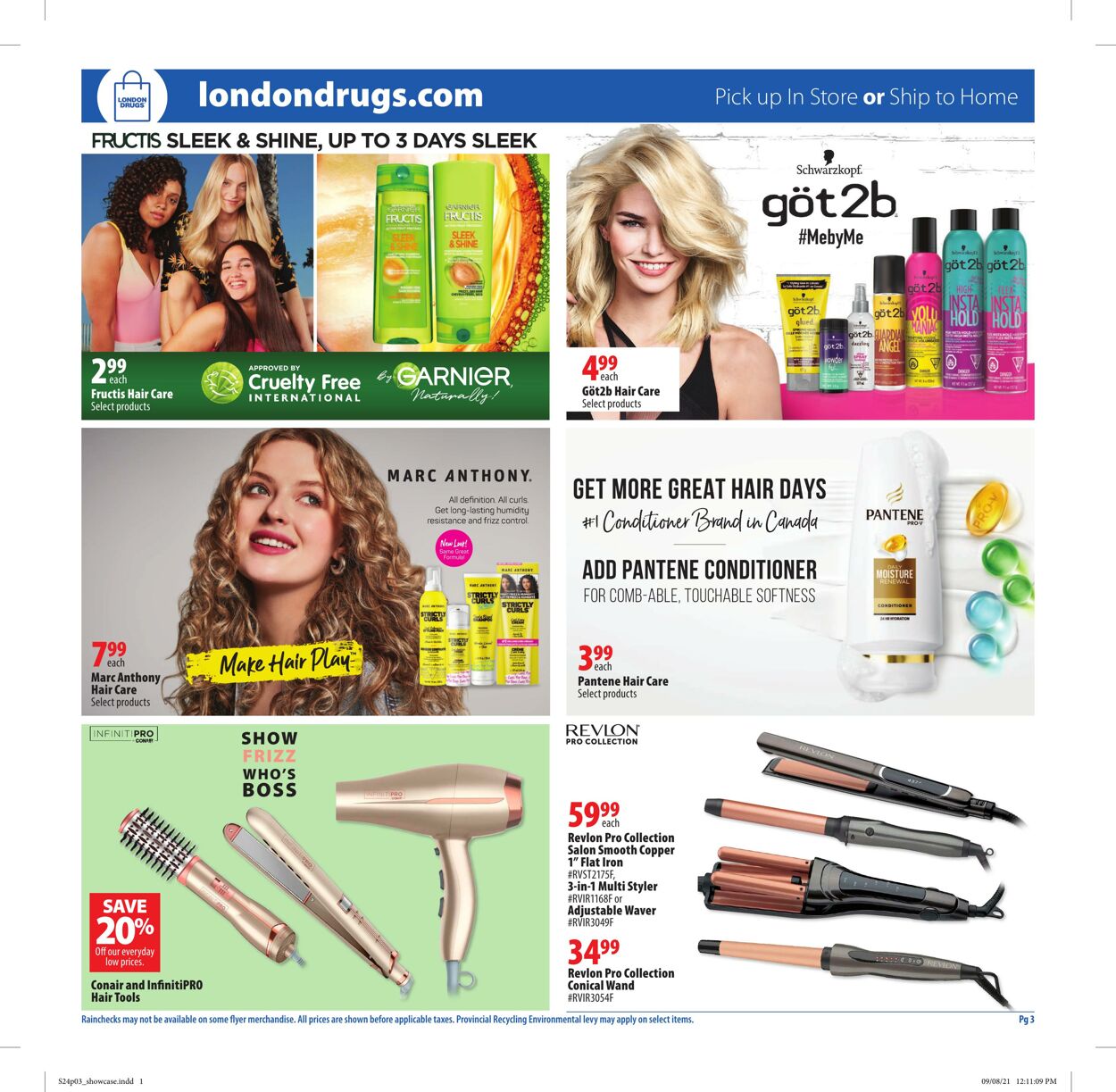 Circulaire London Drugs 24.09.2021 - 06.10.2021