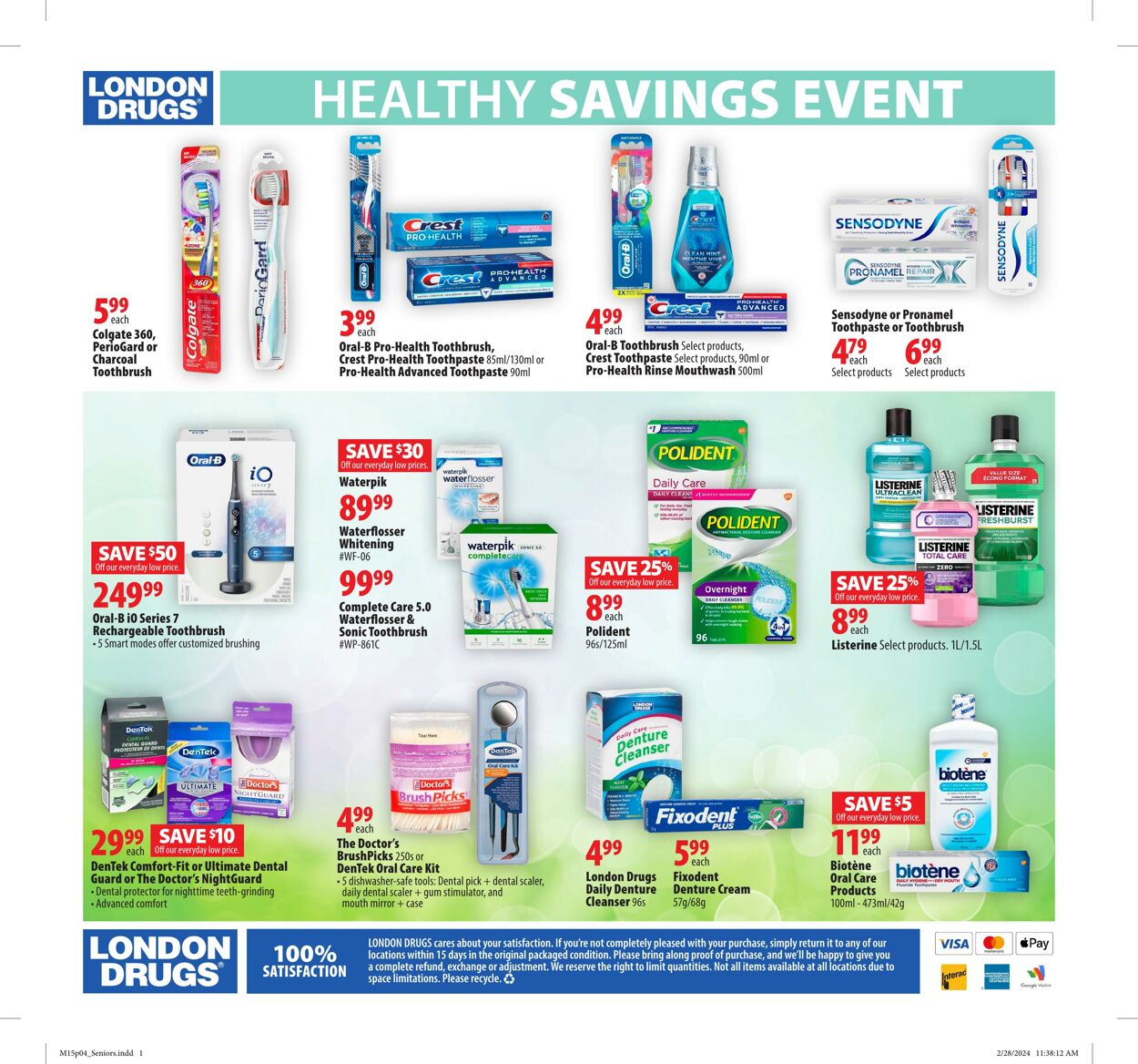 Circulaire London Drugs 15.03.2024 - 27.03.2024