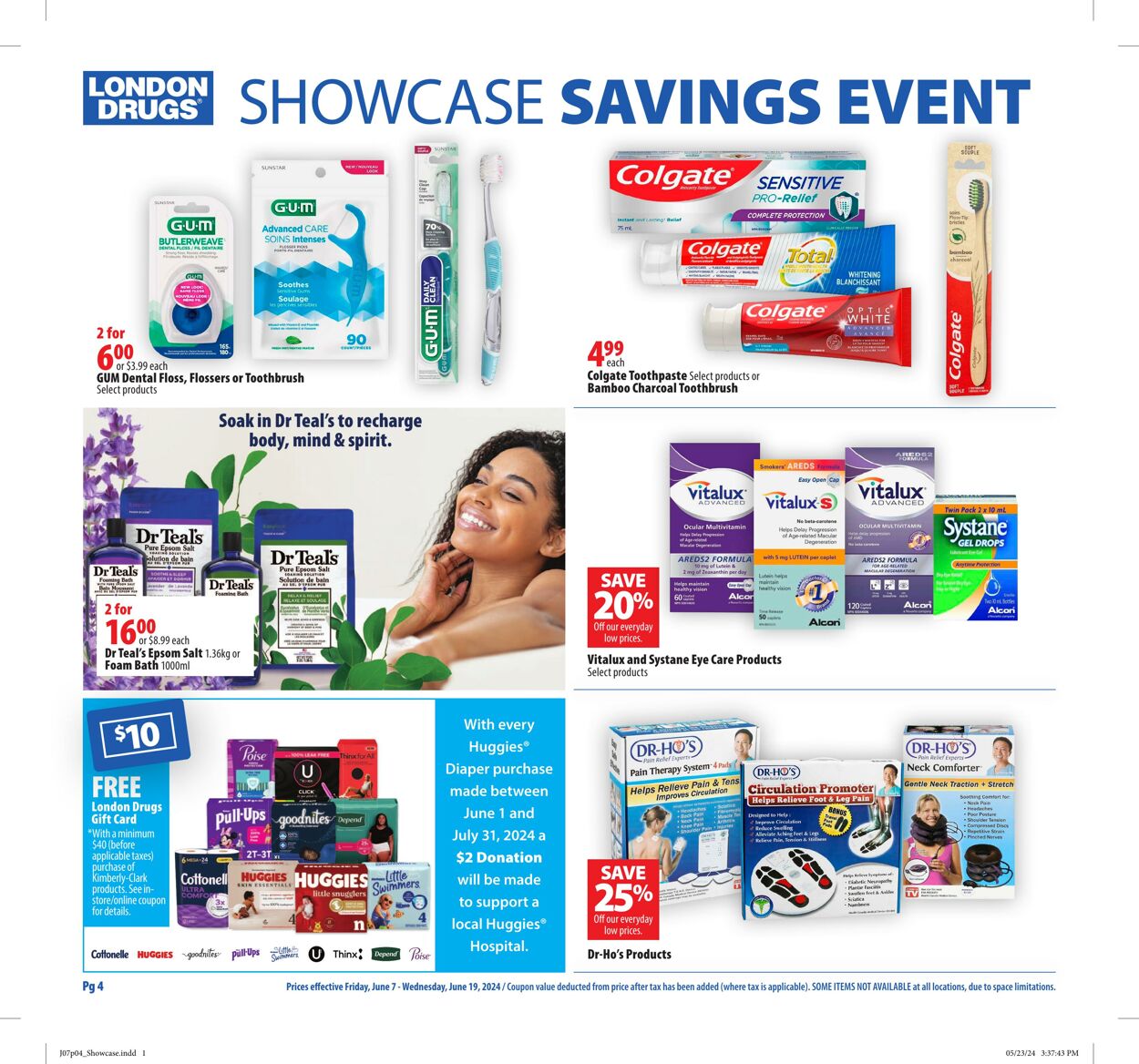 Circulaire London Drugs 07.06.2024 - 19.06.2024