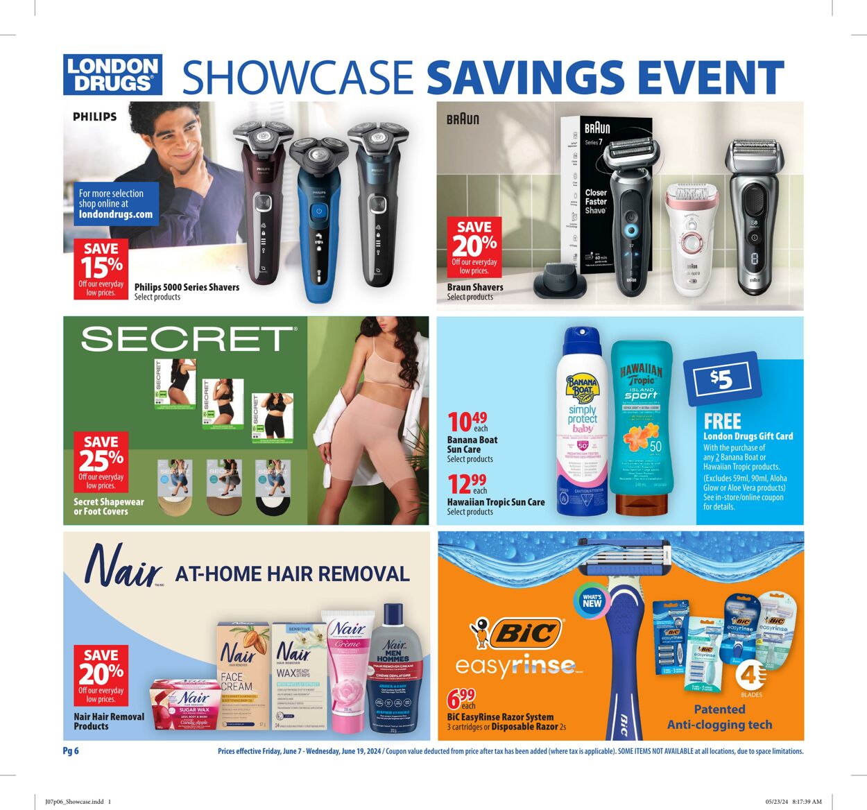 Circulaire London Drugs 07.06.2024 - 19.06.2024