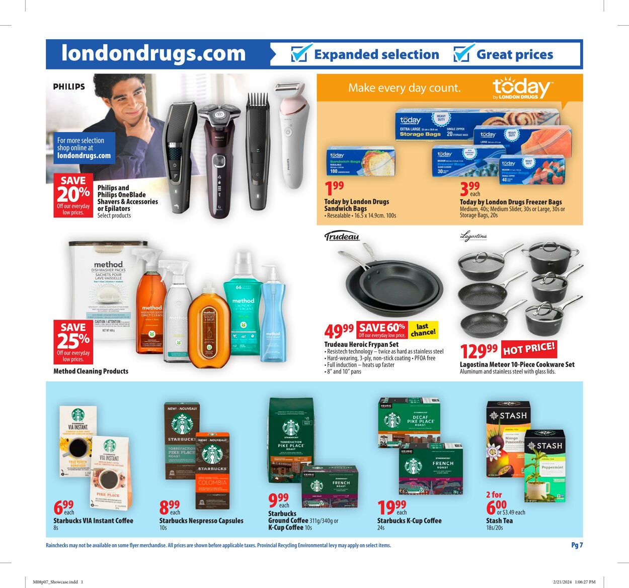 Circulaire London Drugs 08.03.2024 - 20.03.2024