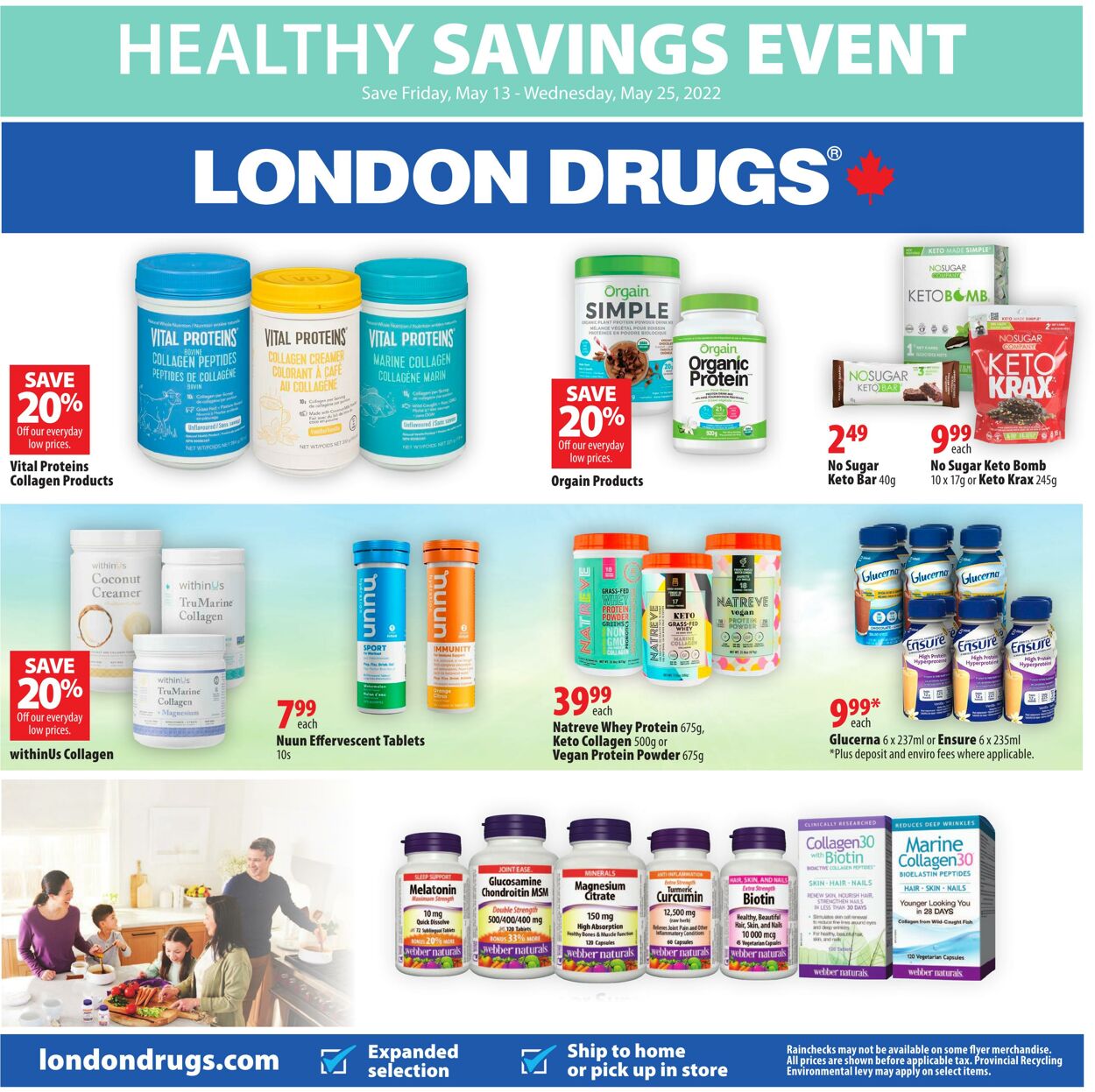 Circulaire London Drugs 13.05.2022-25.05.2022