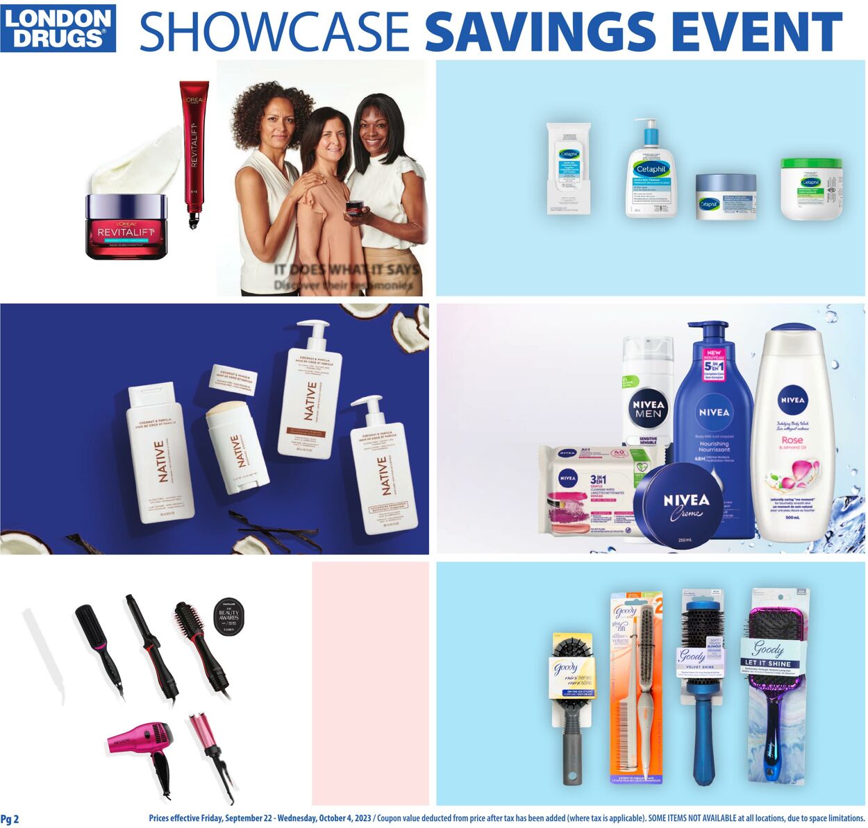 Circulaire London Drugs 22.09.2023 - 04.10.2023