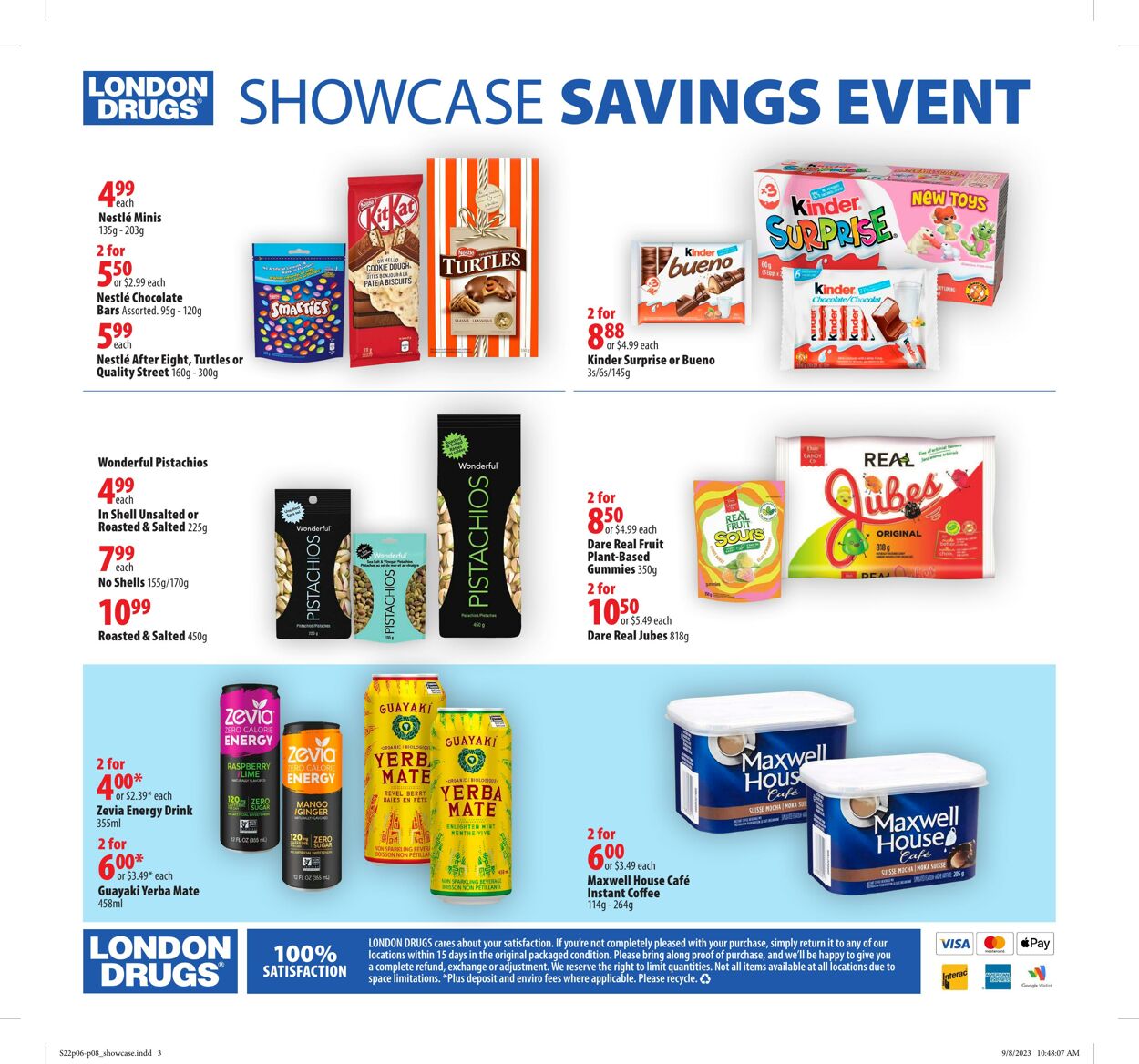 Circulaire London Drugs 22.09.2023 - 04.10.2023