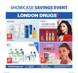Circulaire London Drugs 31.08.2023 - 27.09.2023