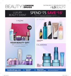 Circulaire London Drugs 17.03.2023 - 22.03.2023