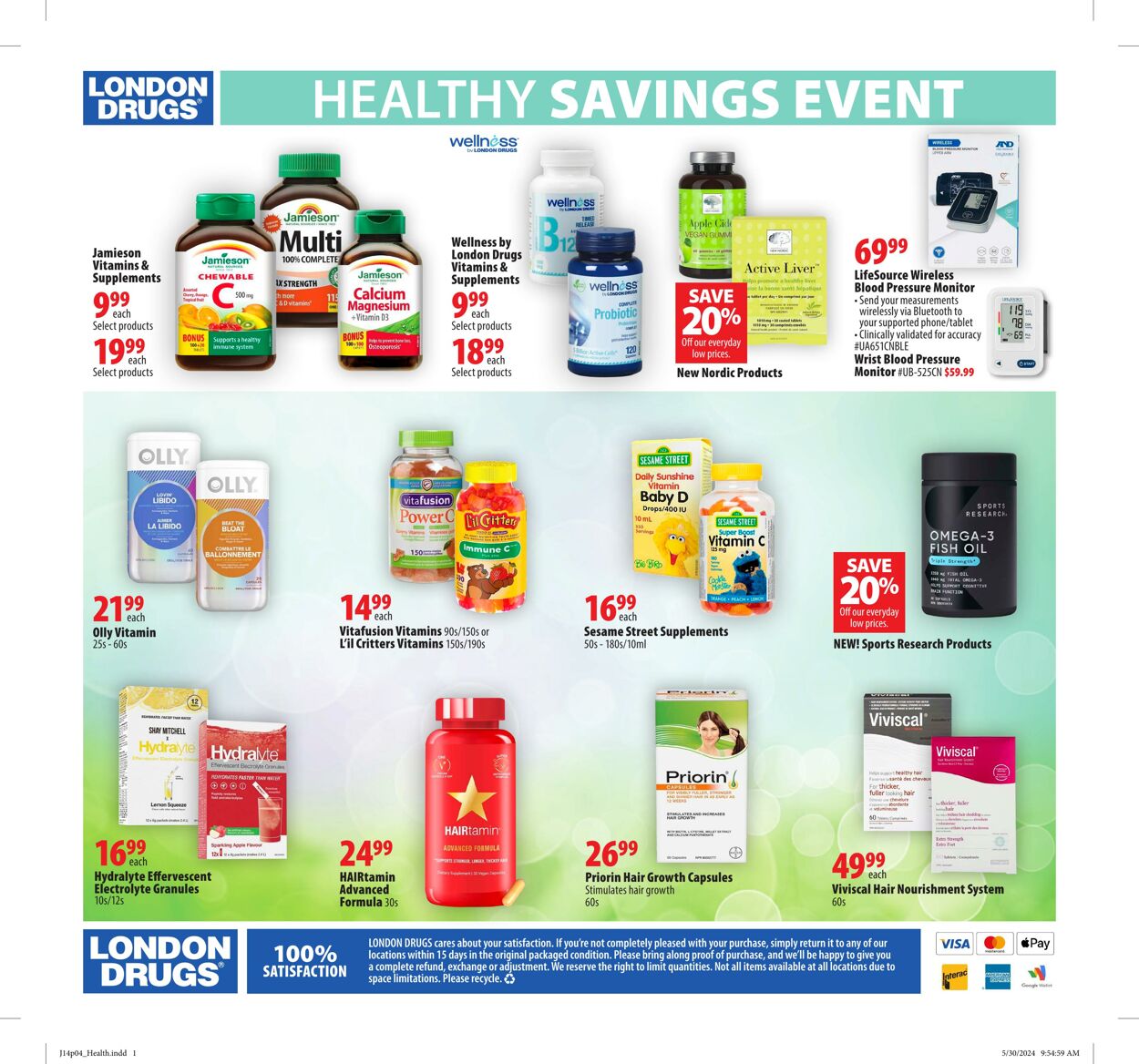 Circulaire London Drugs 14.06.2024 - 26.06.2024