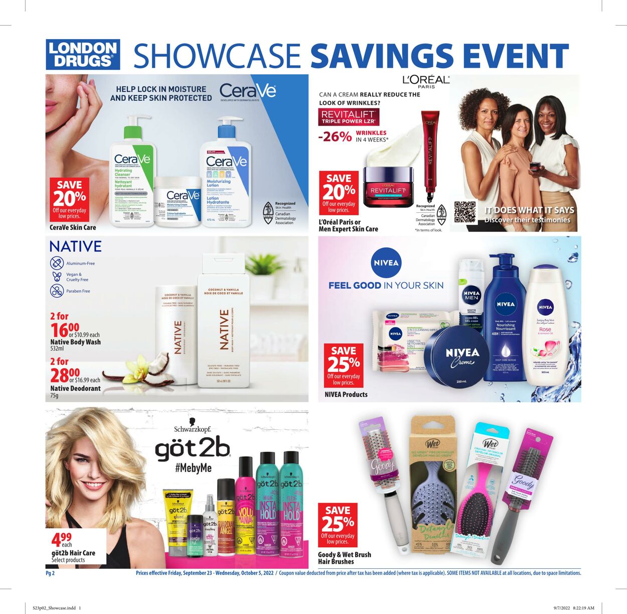 Circulaire London Drugs 23.09.2022 - 05.10.2022