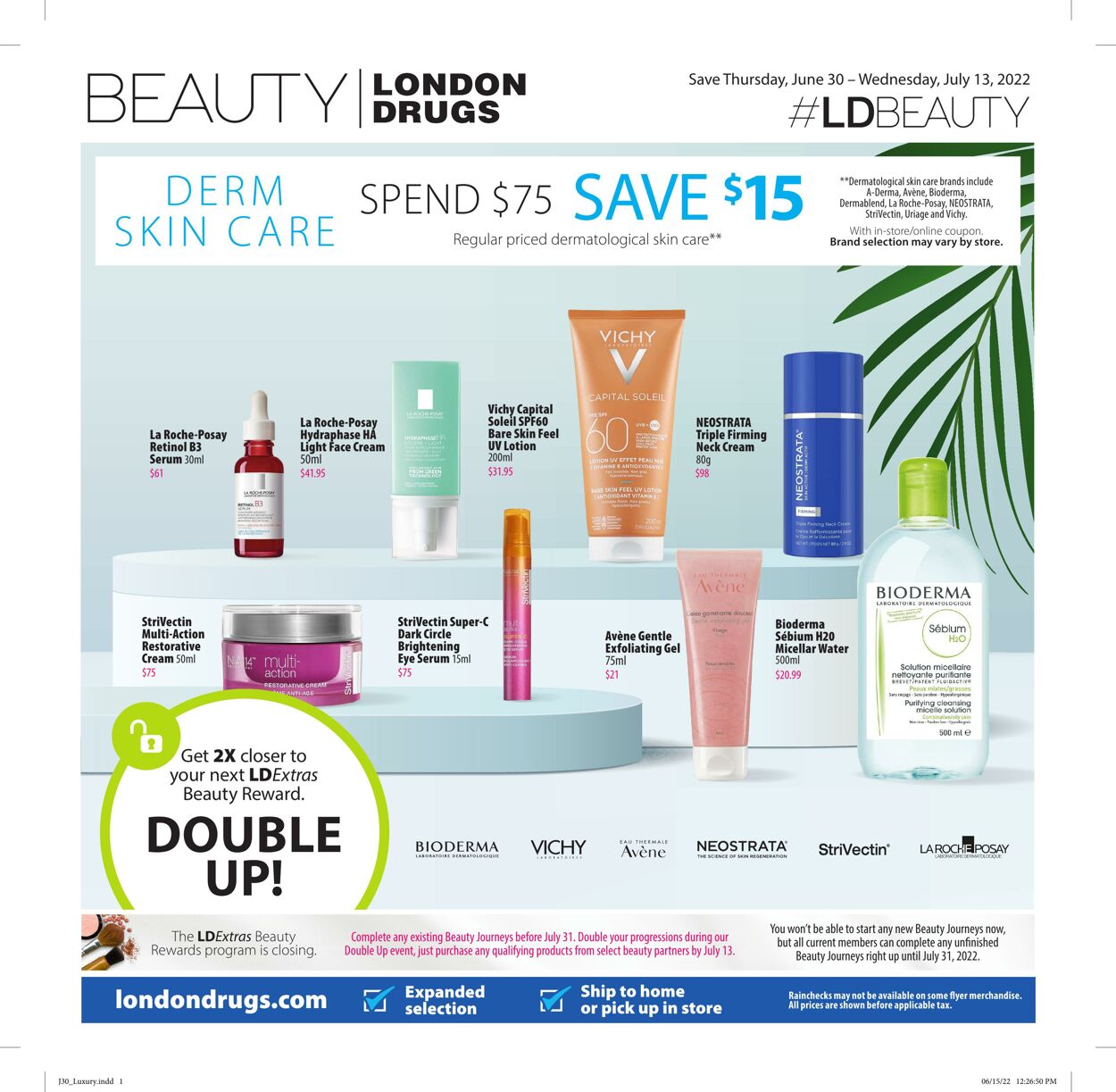 Circulaire London Drugs 30.06.2022-13.07.2022