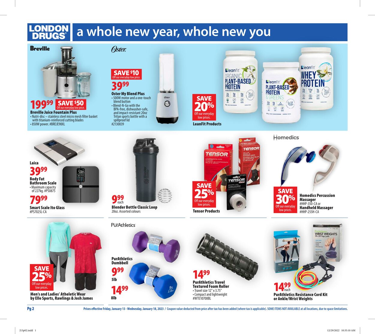 Circulaire London Drugs 13.01.2023 - 18.01.2023