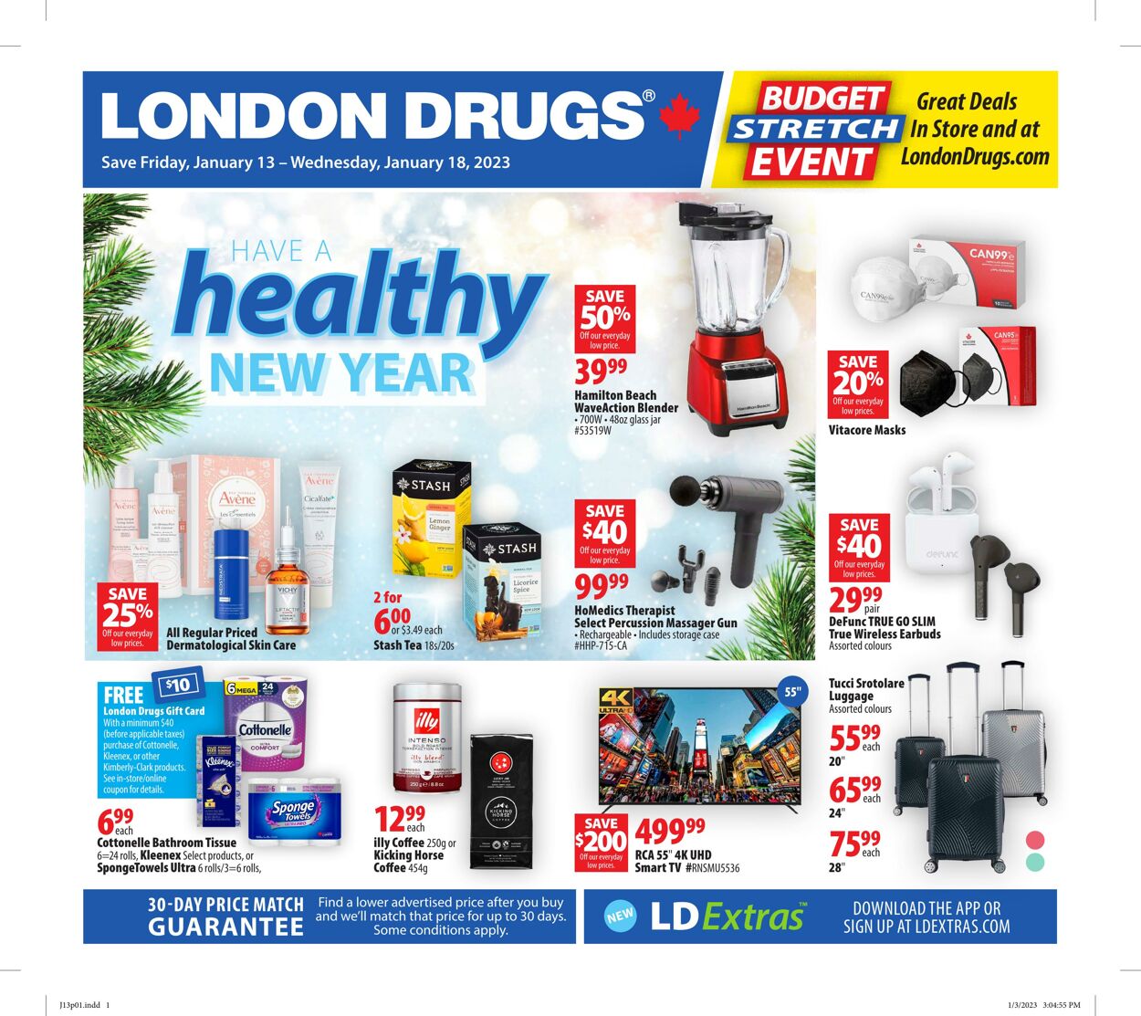 Circulaire London Drugs 13.01.2023 - 18.01.2023