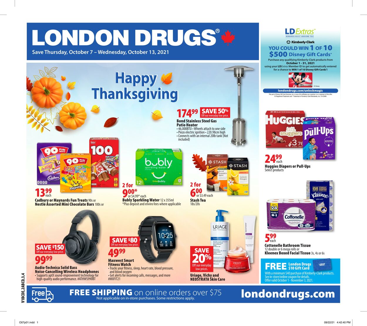 Circulaire London Drugs 07.10.2021 - 13.10.2021