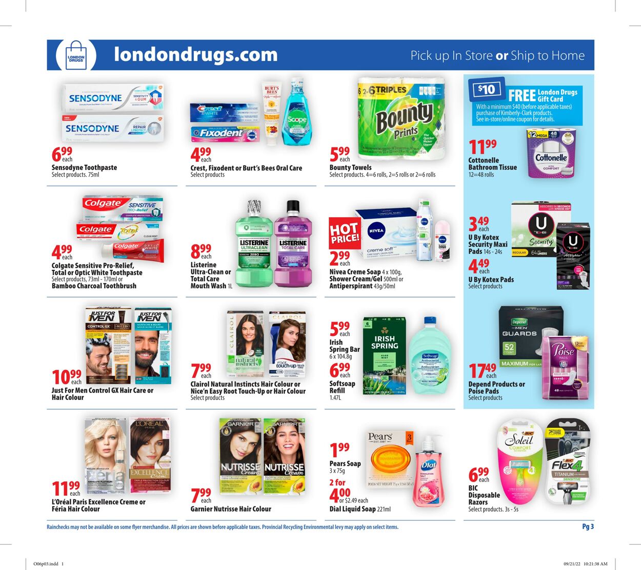 Circulaire London Drugs 06.10.2022 - 12.10.2022