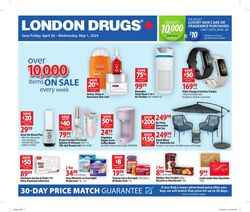 Circulaire London Drugs 26.04.2024 - 01.05.2024