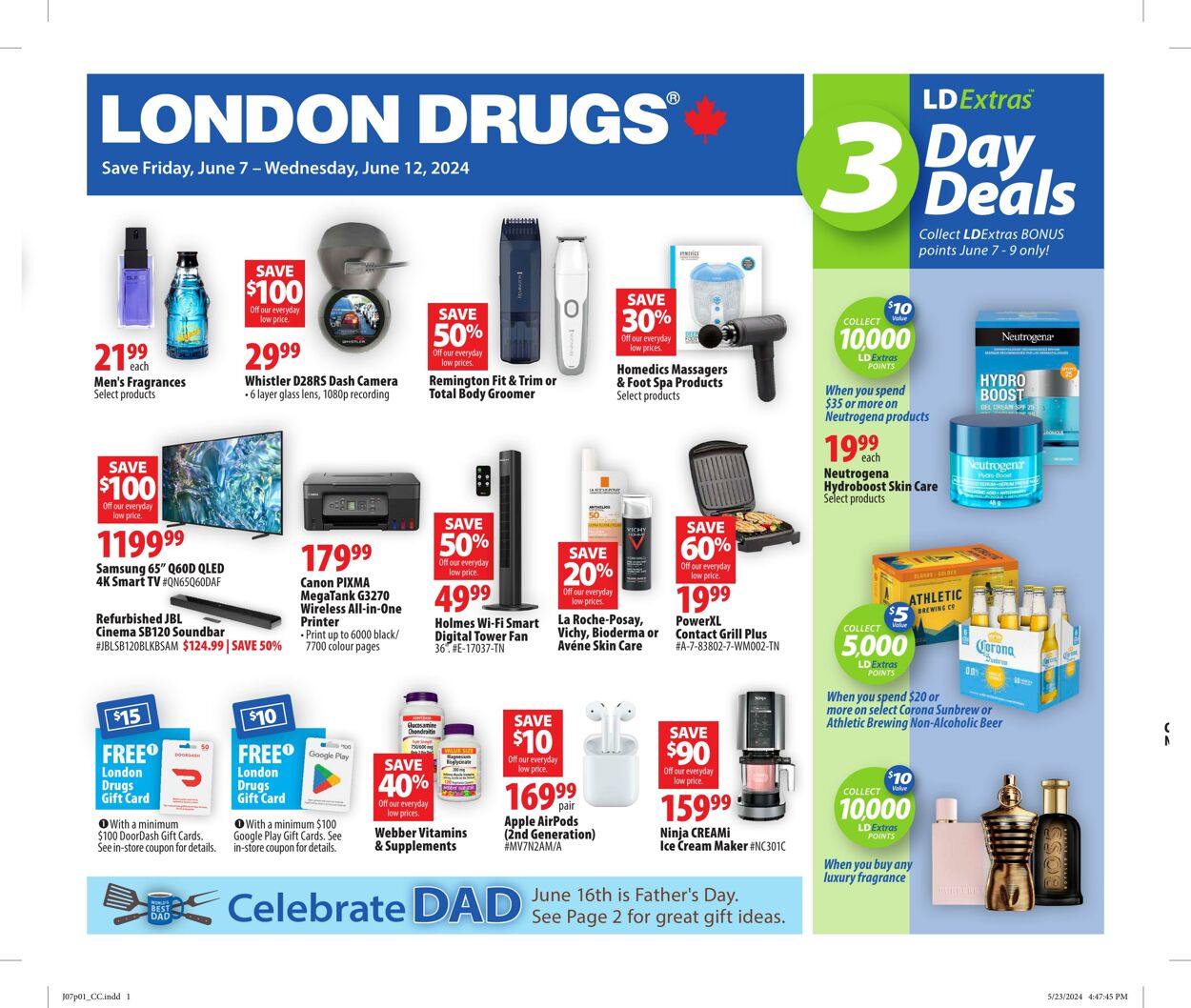 Circulaire London Drugs 07.06.2024 - 12.06.2024