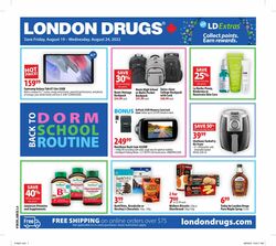 Circulaire London Drugs 19.08.2022-24.08.2022