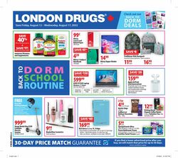 Circulaire London Drugs 12.08.2022-17.08.2022