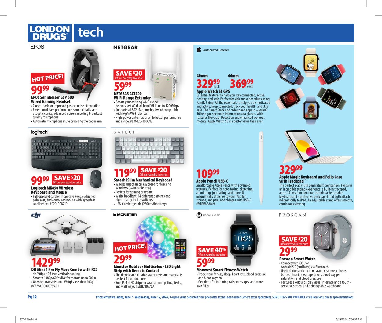 Circulaire London Drugs 07.06.2024 - 12.06.2024