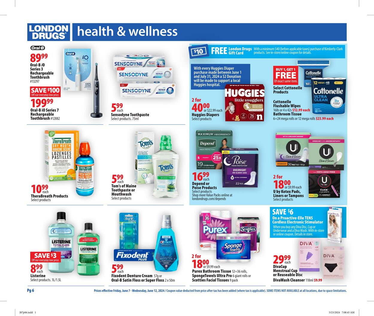 Circulaire London Drugs 07.06.2024 - 12.06.2024