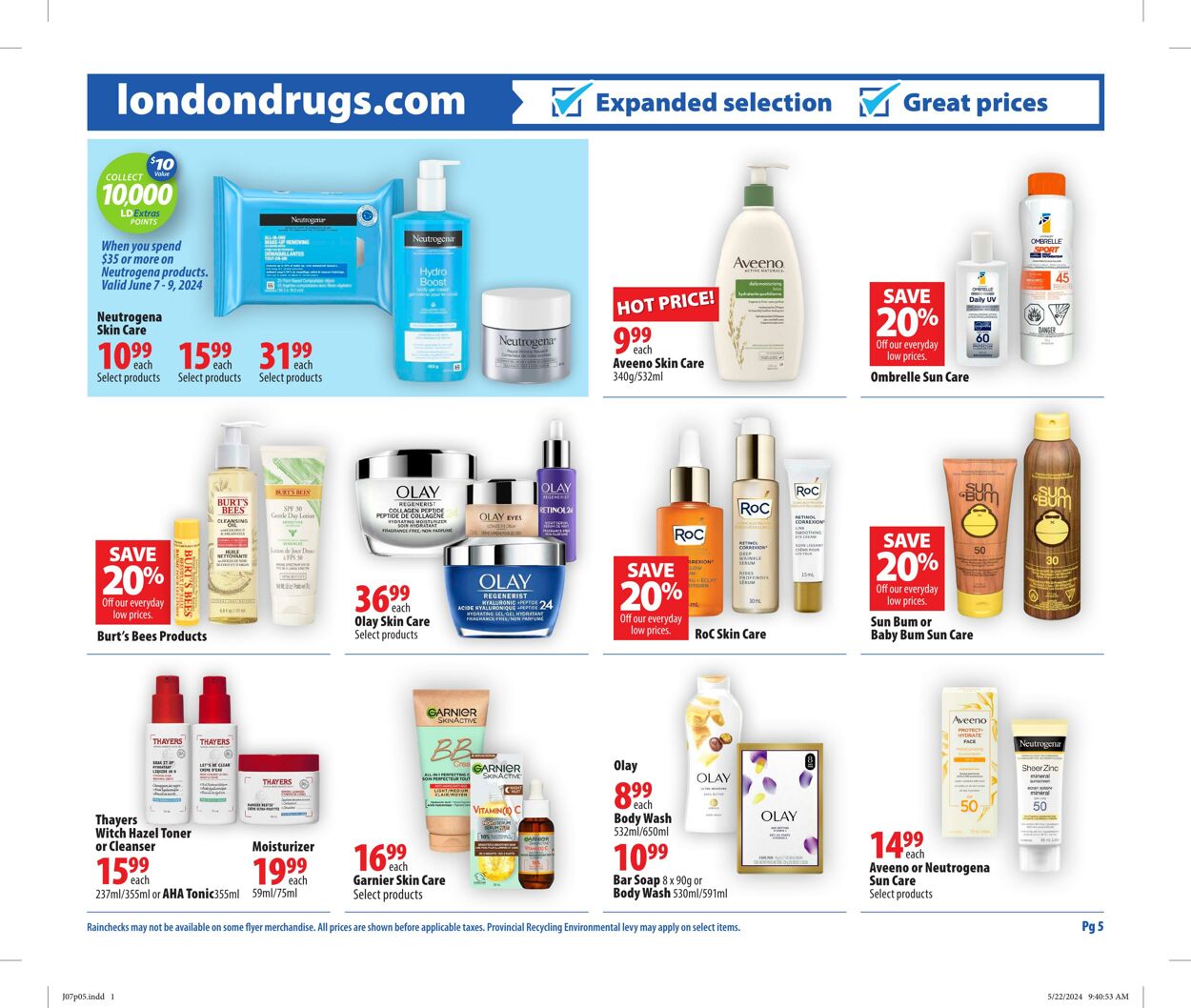 Circulaire London Drugs 07.06.2024 - 12.06.2024