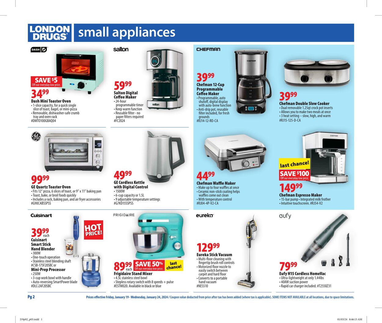 Circulaire London Drugs 19.01.2024 - 24.01.2024