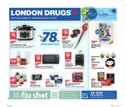 Circulaire London Drugs 20.10.2023 - 25.10.2023