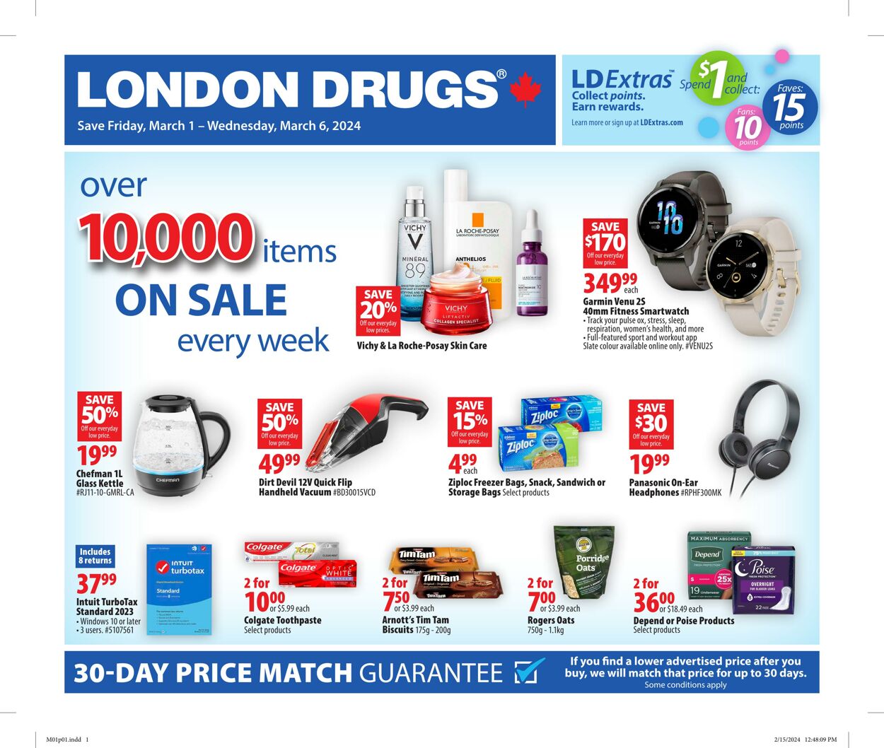 Circulaire London Drugs 01.03.2024 - 06.03.2024