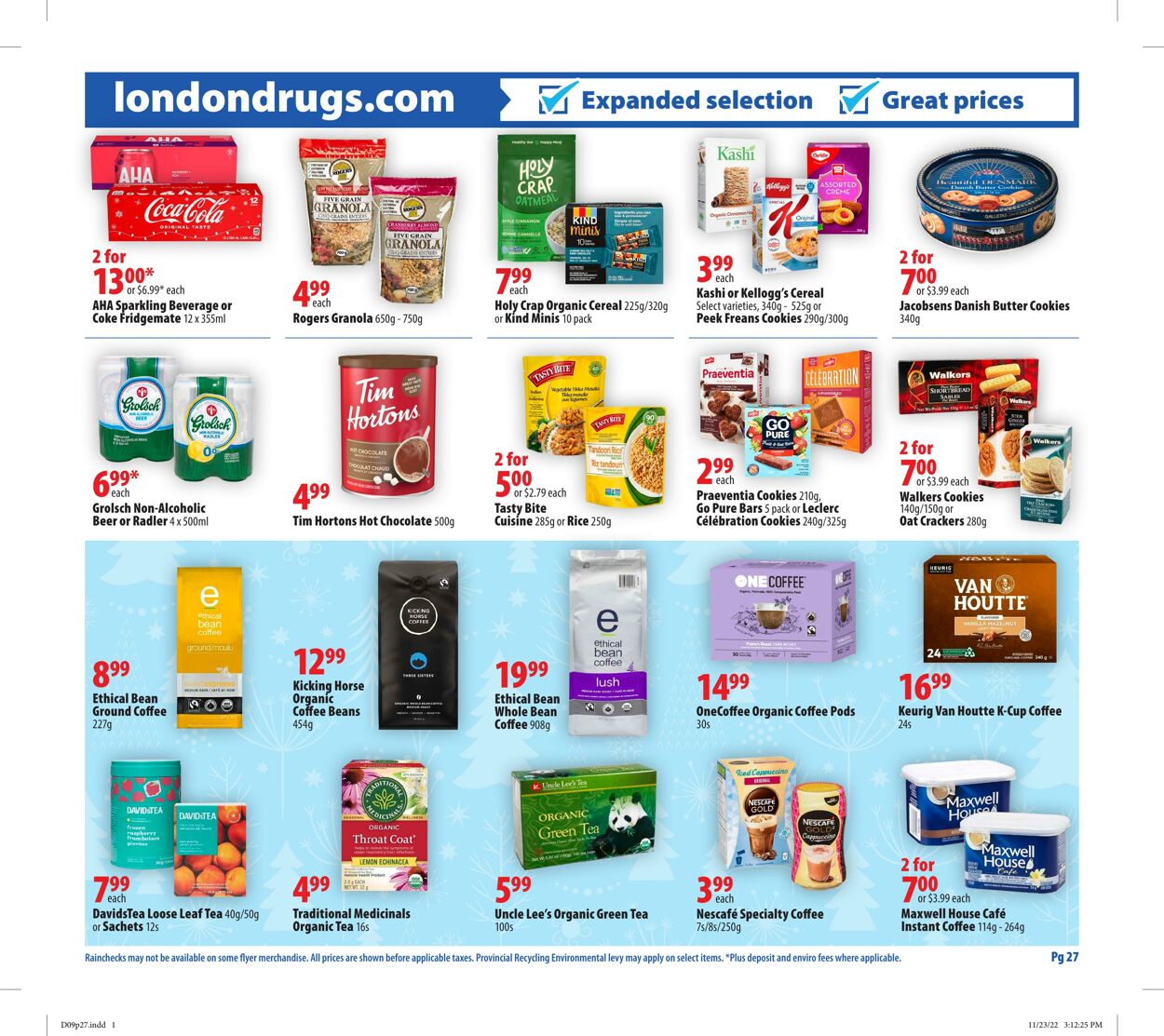 Circulaire London Drugs 09.12.2022 - 14.12.2022