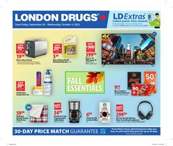 Circulaire London Drugs 29.09.2023 - 04.10.2023