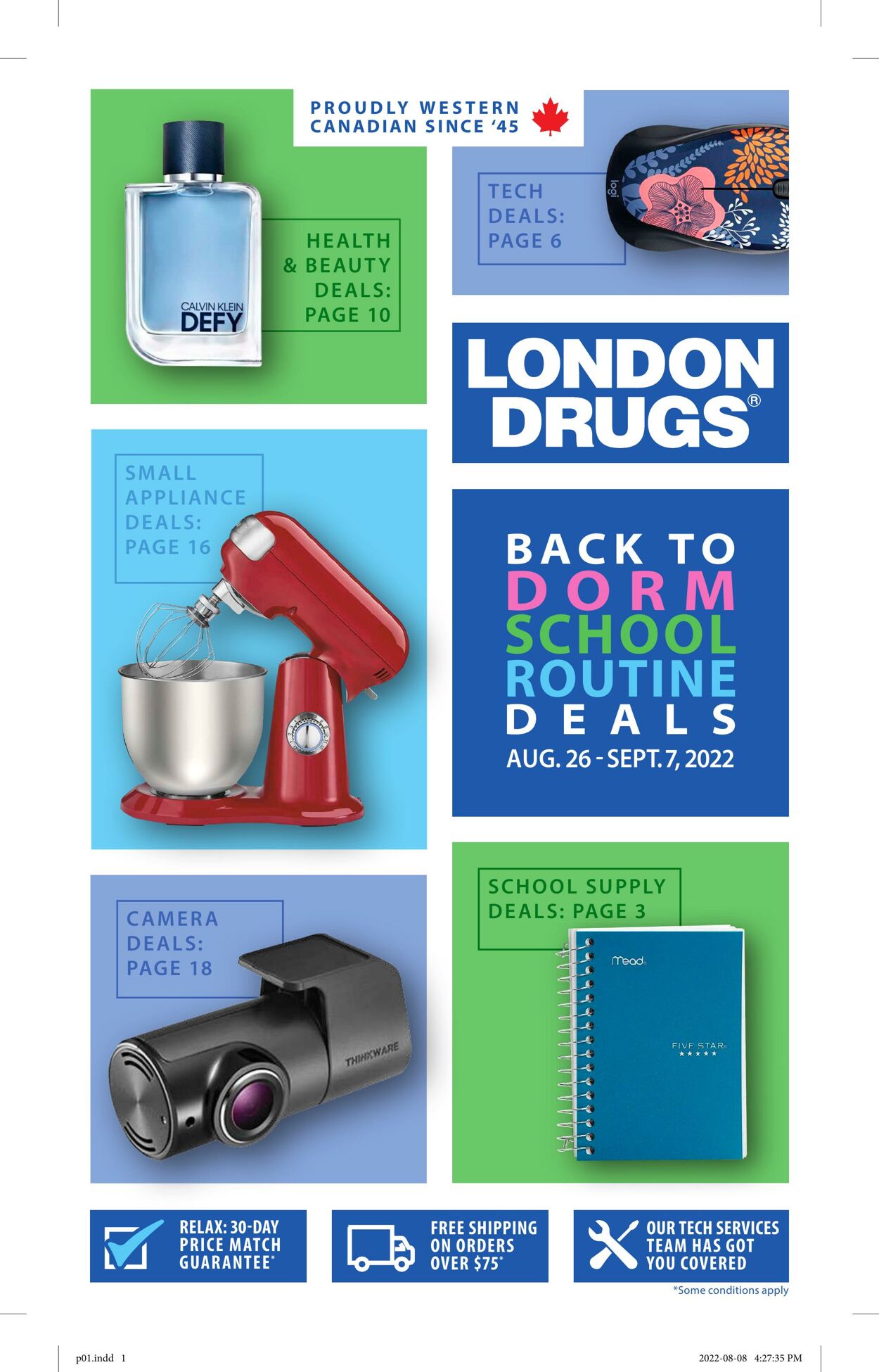 Circulaire London Drugs 26.08.2022 - 07.09.2022