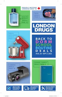 Circulaire London Drugs 26.08.2022-07.09.2022