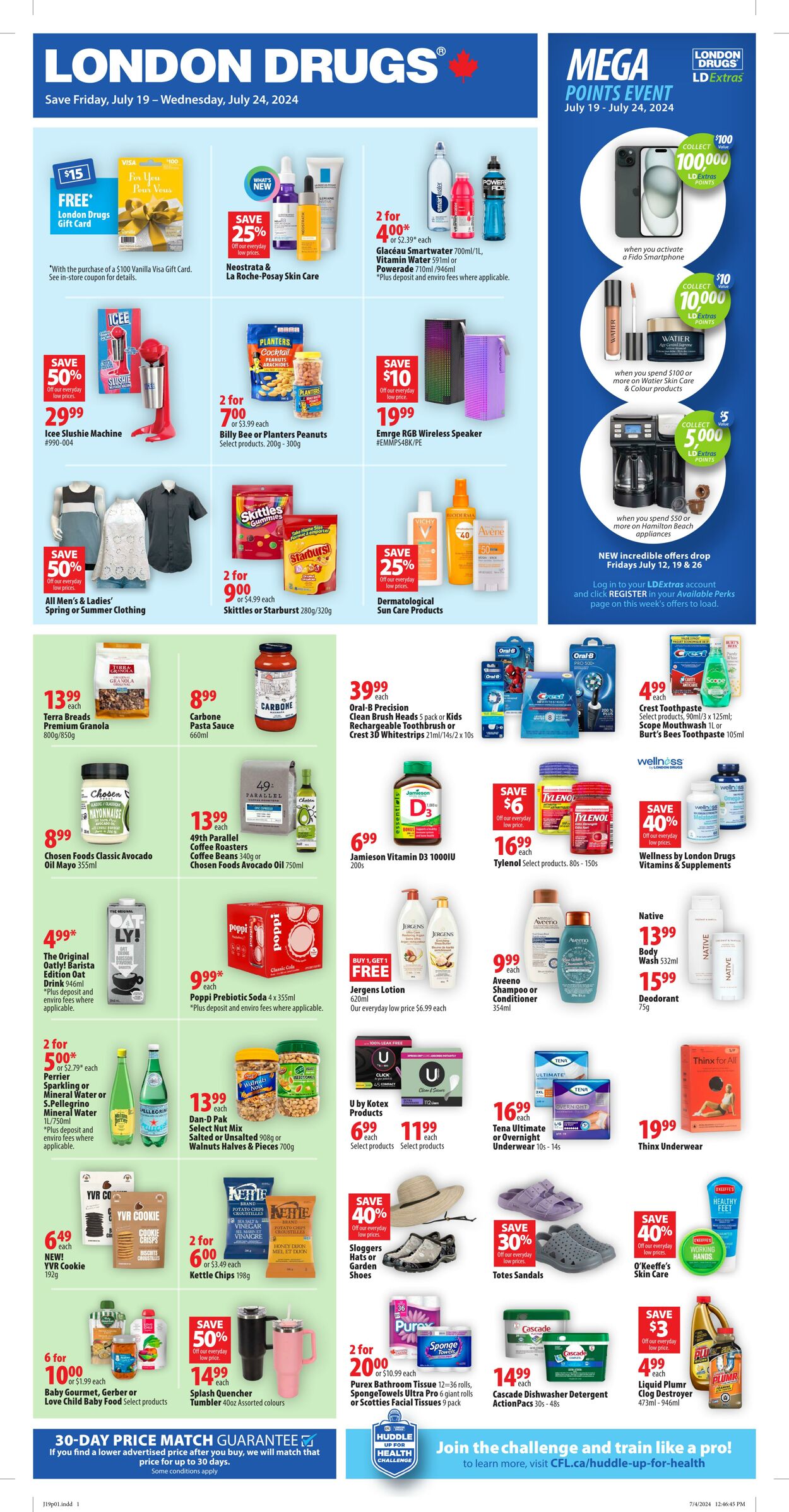 Circulaire London Drugs 19.07.2024 - 24.07.2024