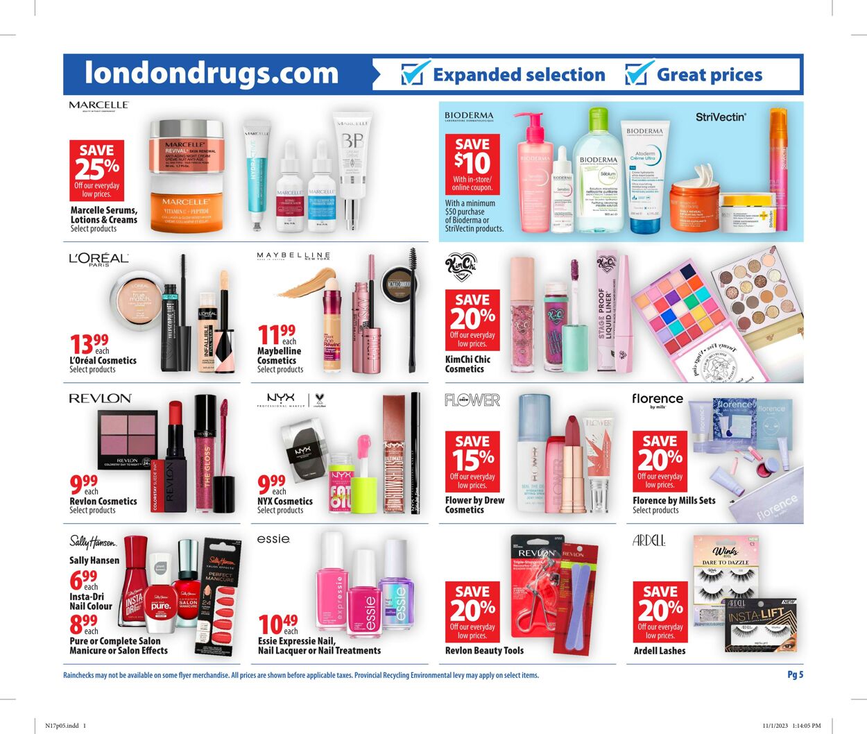 Circulaire London Drugs 17.11.2023 - 22.11.2023