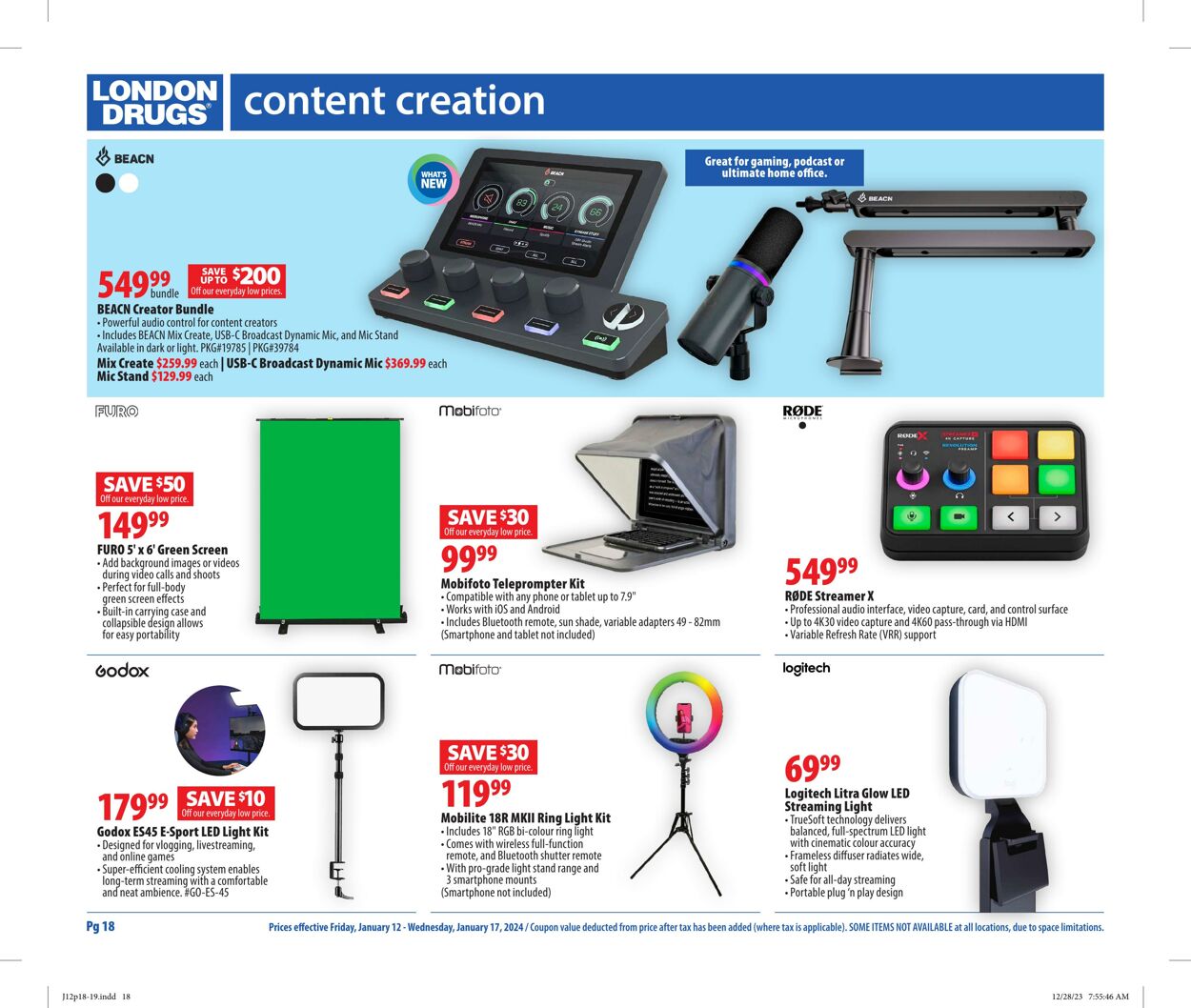 Circulaire London Drugs 12.01.2024 - 17.01.2024