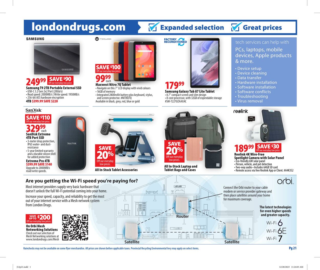 Circulaire London Drugs 12.01.2024 - 17.01.2024