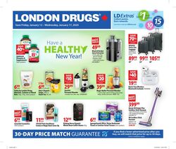 Circulaire London Drugs 12.01.2024 - 17.01.2024