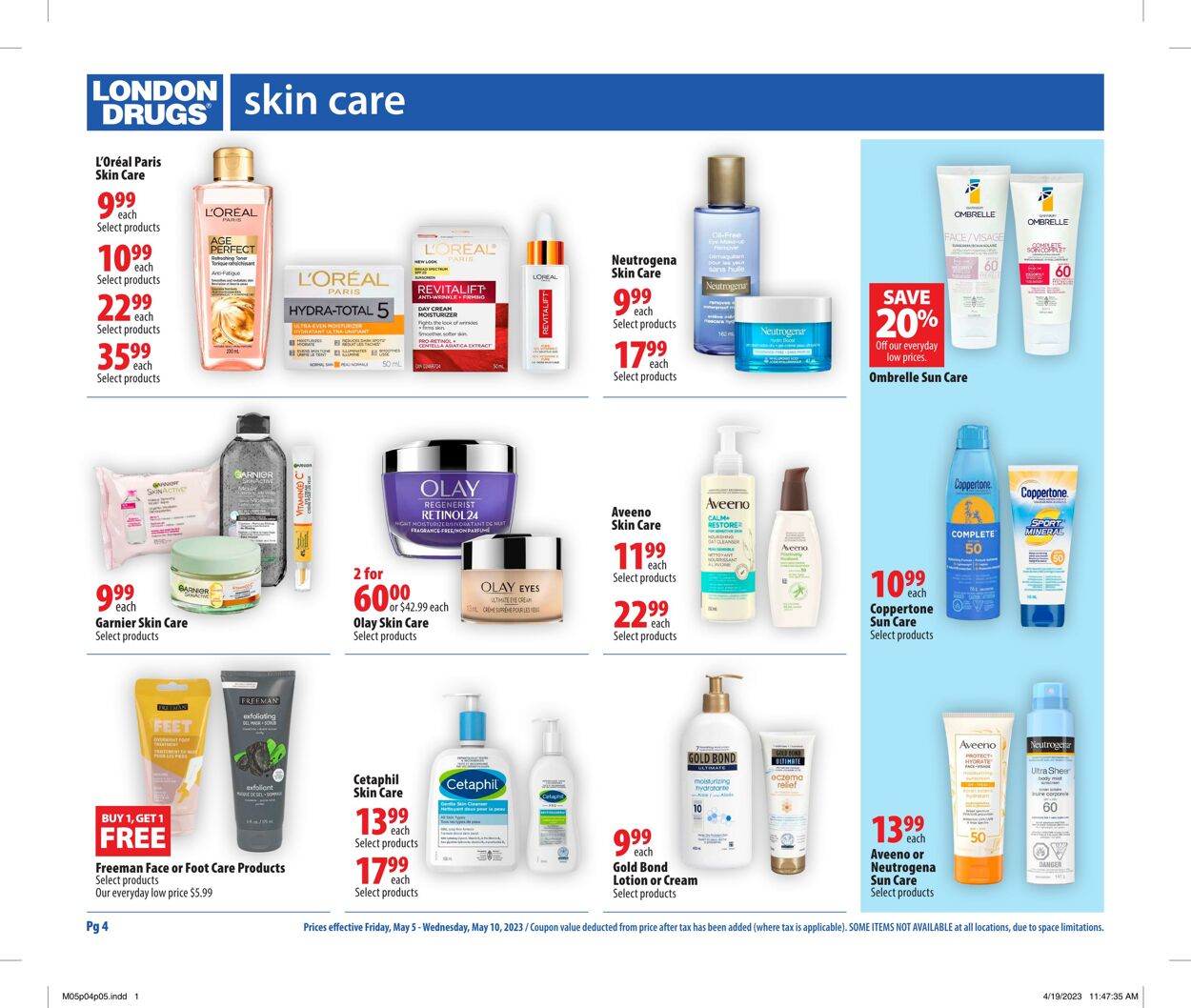 Circulaire London Drugs 05.05.2023 - 10.05.2023
