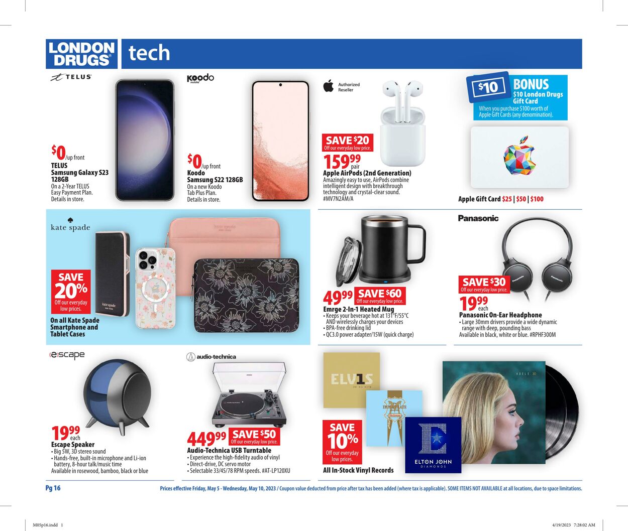 Circulaire London Drugs 05.05.2023 - 10.05.2023