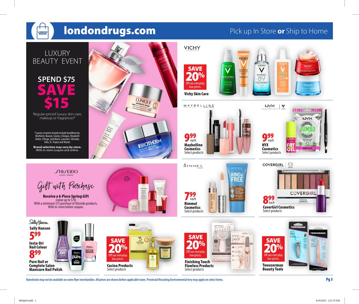 Circulaire London Drugs 05.05.2023 - 10.05.2023