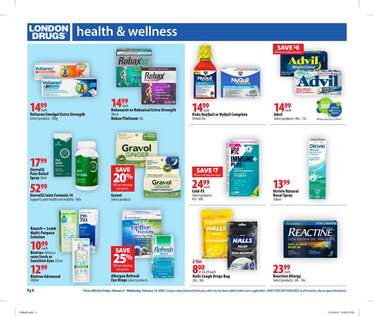 Circulaire London Drugs 09.02.2024 - 14.02.2024