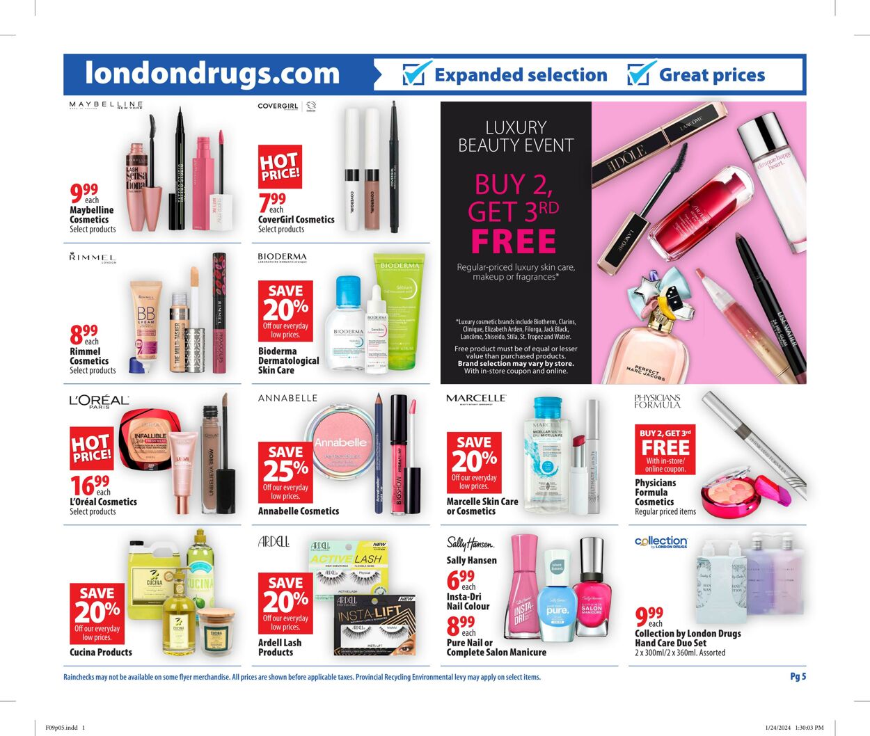 Circulaire London Drugs 09.02.2024 - 14.02.2024