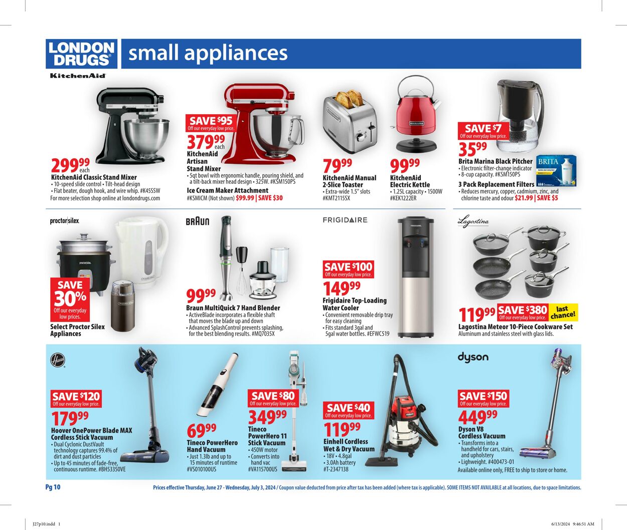 Circulaire London Drugs 27.06.2024 - 03.07.2024